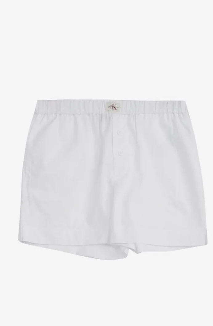 Calvin Klein Summer Poplin Kadın Beyaz Boxer J20J225218-YAA