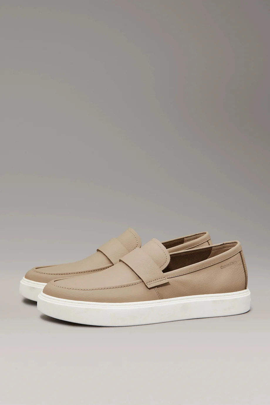 Calvin Klein MOCCASIN LTH UNLINED Erkek  Loafer HM0HM01813-A04