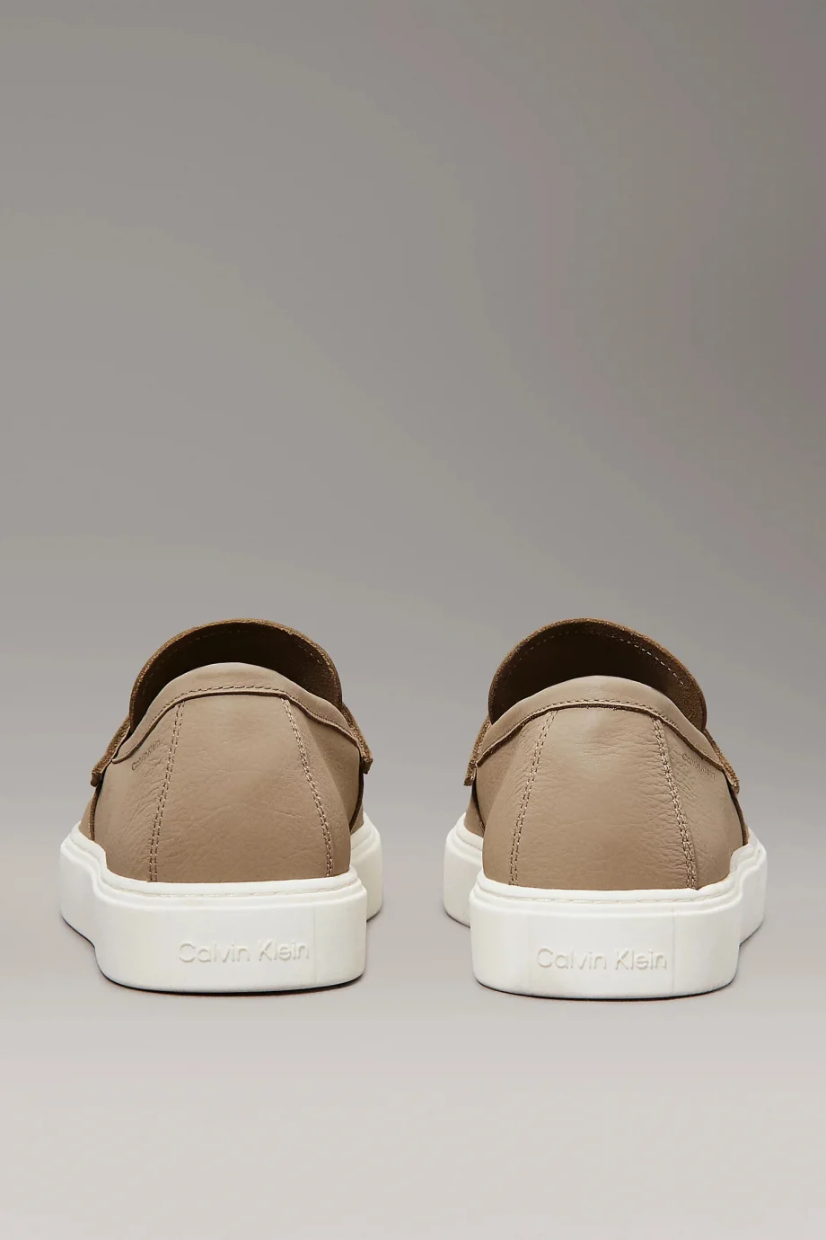 Calvin Klein MOCCASIN LTH UNLINED Erkek  Loafer HM0HM01813-A04