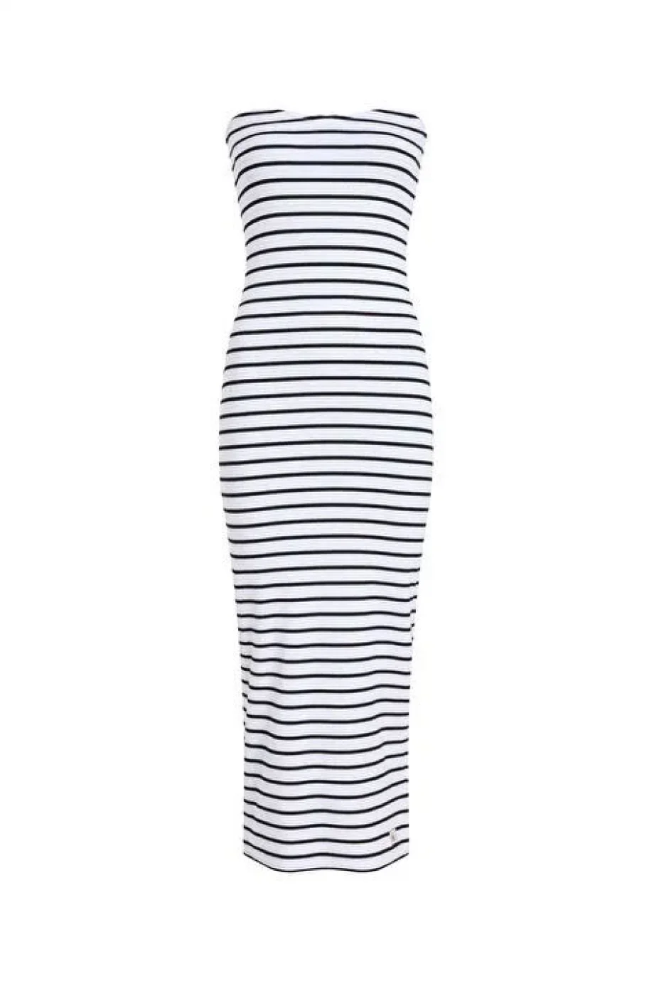 Calvin Klein WOVEN LABEL RIB SLEEVELESS DRESS Kadın  Elbise J20J225263-0K4