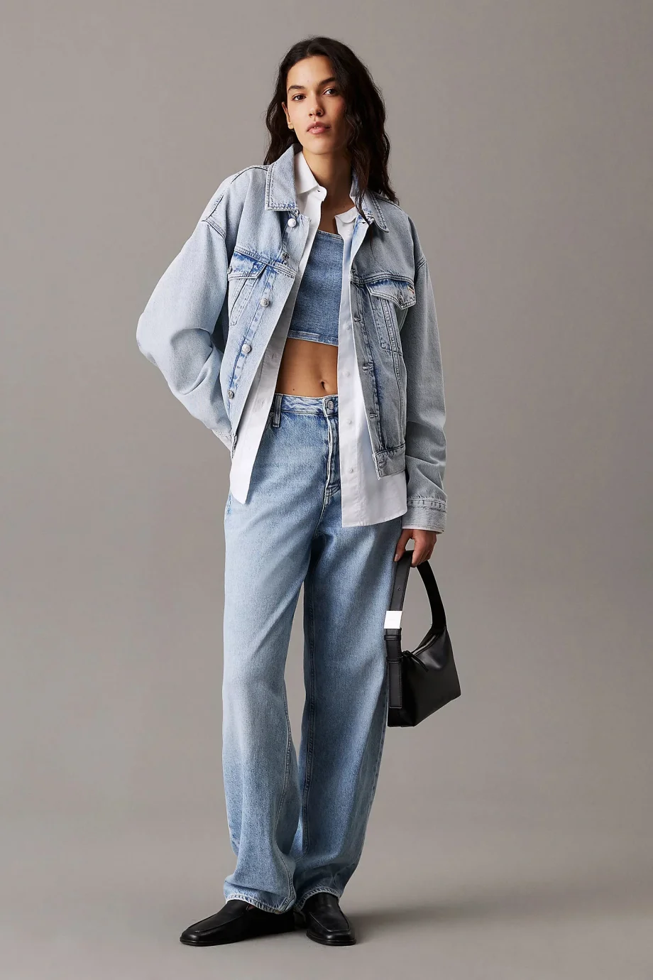 Calvin Klein DENIM BRALETTE Kadın  Crop J20J225515-1AA