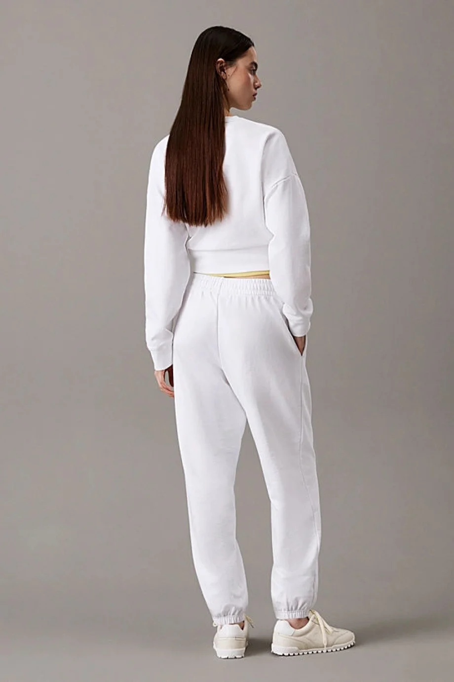 Calvin Klein MONOLOGO FRENCH TERRY JOGGER Kadın  Eşofman Altı LV047B235G-YAA