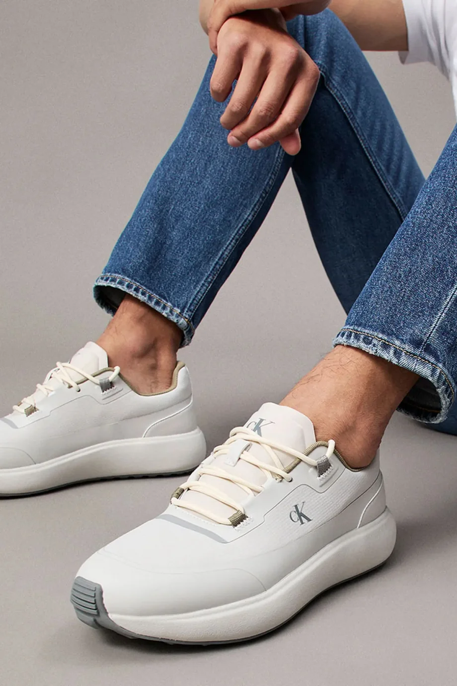 Calvin Klein ATHLEISURE RUNNER TECH RIPSTOP Erkek  Sneaker YM0YM01205-0IS