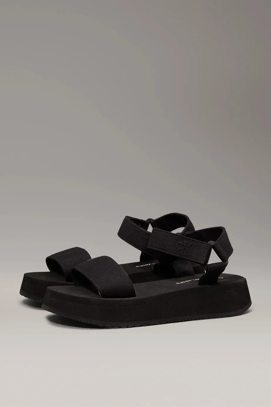 Calvin Klein SANDAL VELCRO WEBBING MG Kadın  Sandalet YW0YW01693-0GJ