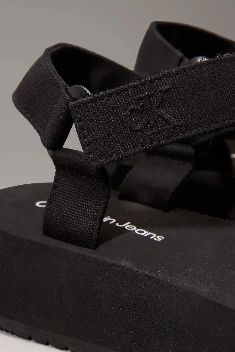 Calvin Klein SANDAL VELCRO WEBBING MG Kadın  Sandalet YW0YW01693-0GJ