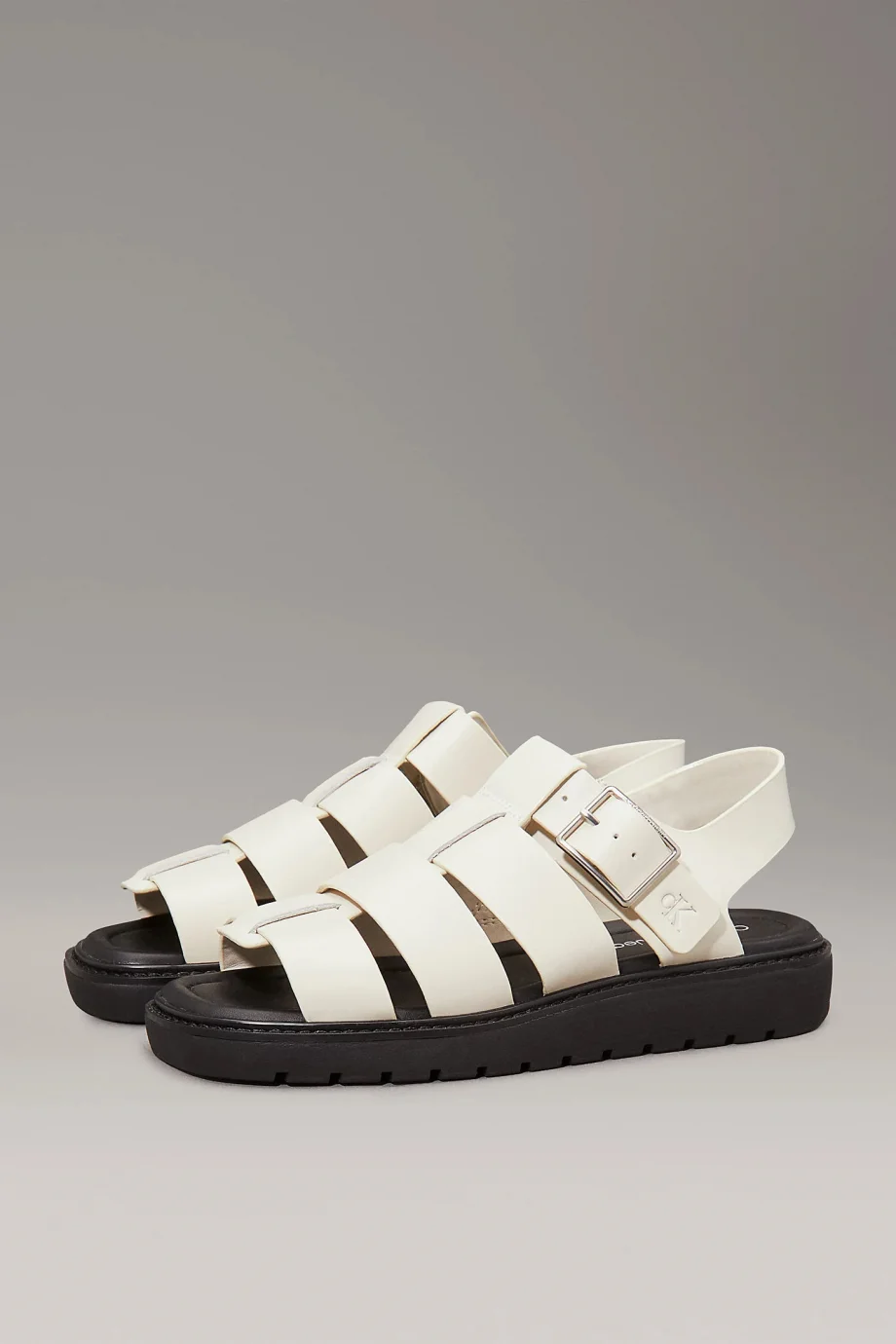 Calvin Klein SQ MOLDED SDL FISHERMAN MG WN Kadın  Sandalet YW0YW01700-AEO