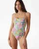 Guess ONE PIECE Kadın Çok Renkli Mayo E5GJ21KCR12-P7WO