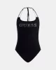 Guess GUESS LOGO ONE PIECE REM PAD Kadın Siyah Mayo E5GJ53MC040-JBLK