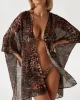 Guess KIMONO Kadın Çok Renkli Kimono E5GK03WH4T2-P1LI