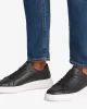 Calvin Klein Erkek Siyah Deri Sneaker