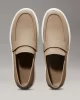 Calvin Klein MOCCASIN LTH UNLINED Erkek  Loafer HM0HM01813-A04