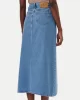 CK Jeans A-LINE MAXI DENIM SKIRT Kadın  Etek J20J225192-1AA