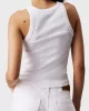 CK Jeans MONOLOGO RIB TANK TOP Kadın  Atlet J20J225301-YAA