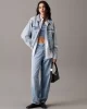 CK Jeans DENIM BRALETTE Kadın  Crop J20J225515-1AA