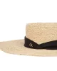 Calvin Klein CK METAL LINEN BAND STRAW HAT Kadın  Şapka K60K612915-PDP