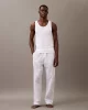 Calvin Klein Erkek Beyaz 3lü Paket Lounge Tank Atlet  LV00NB4184-100