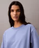 CK Jeans SS REL CALVIN KLEIN NYC TEE Kadın  T-shirt LV047AB813-CE0