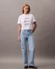 CK Jeans SIGNATURE 90s STRAIGHT AOP LT BI Kadın  Jeans LV047B007G-XHU