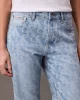 CK Jeans SIGNATURE 90s STRAIGHT AOP LT BI Kadın  Jeans LV047B007G-XHU
