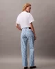 CK Jeans SIGNATURE 90s STRAIGHT AOP LT BI Kadın  Jeans LV047B007G-XHU