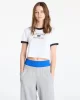 CK Jeans SS DRAPEY JERSEY CROP TEE Kadın  T-shirt LV047B808G-VVD
