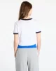 CK Jeans SS DRAPEY JERSEY CROP TEE Kadın  T-shirt LV047B808G-VVD
