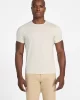 Guess SS GUESS EMB PIMA CREW Erkek Bej T-shirt M4GP39K7HD0-G1V7