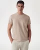 Guess Ss Guess Emb Pıma Crew Erkek Bej T-Shirt M4GP39K7HD0-NMD