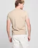 Guess Ss Guess Emb Pıma Crew Erkek Bej T-Shirt M4GP39K7HD0-NMD