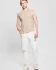 Guess Ss Guess Emb Pıma Crew Erkek Bej T-Shirt M4GP39K7HD0-NMD