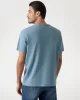 Guess SS CN PATCH TEE Erkek Mavi T-shirt M4YI0AKCCM1-G7DV