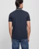 Guess SS GUESS QUATTRO G TAPE POLO Erkek Mavi T-shirt M4YP40KARS0-G7R1