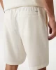 Guess BARON TEXTURED KNIT SHORTS Erkek Beyaz Şort M5GD41KCRY0-G047