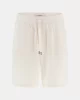 Guess BARON TEXTURED KNIT SHORTS Erkek Beyaz Şort M5GD41KCRY0-G047