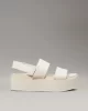 Calvin Klein FLATFORM SANDAL SLING IN Kadın  Sandalet YW0YW01788-AEO