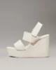 Calvin Klein WEDGE SANDAL WEBBING IN Kadın  Sandalet YW0YW01790-AEO