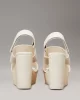 Calvin Klein WEDGE SANDAL WEBBING IN Kadın  Sandalet YW0YW01790-AEO