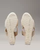 Calvin Klein WEDGE SANDAL WEBBING IN Kadın  Sandalet YW0YW01790-AEO