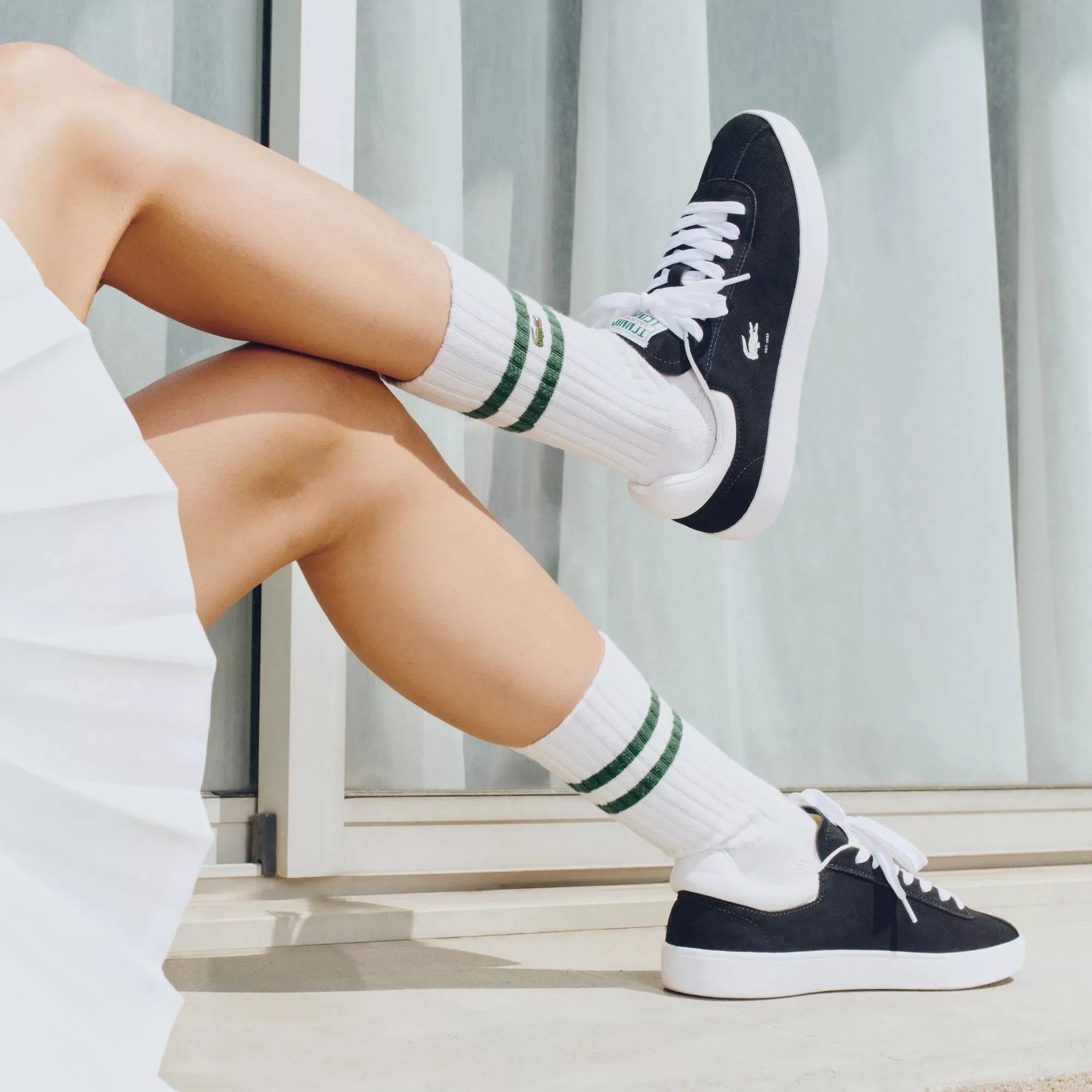 Lacoste AYAKKABI Kadın Siyah Sneaker 746SFA0055T.312