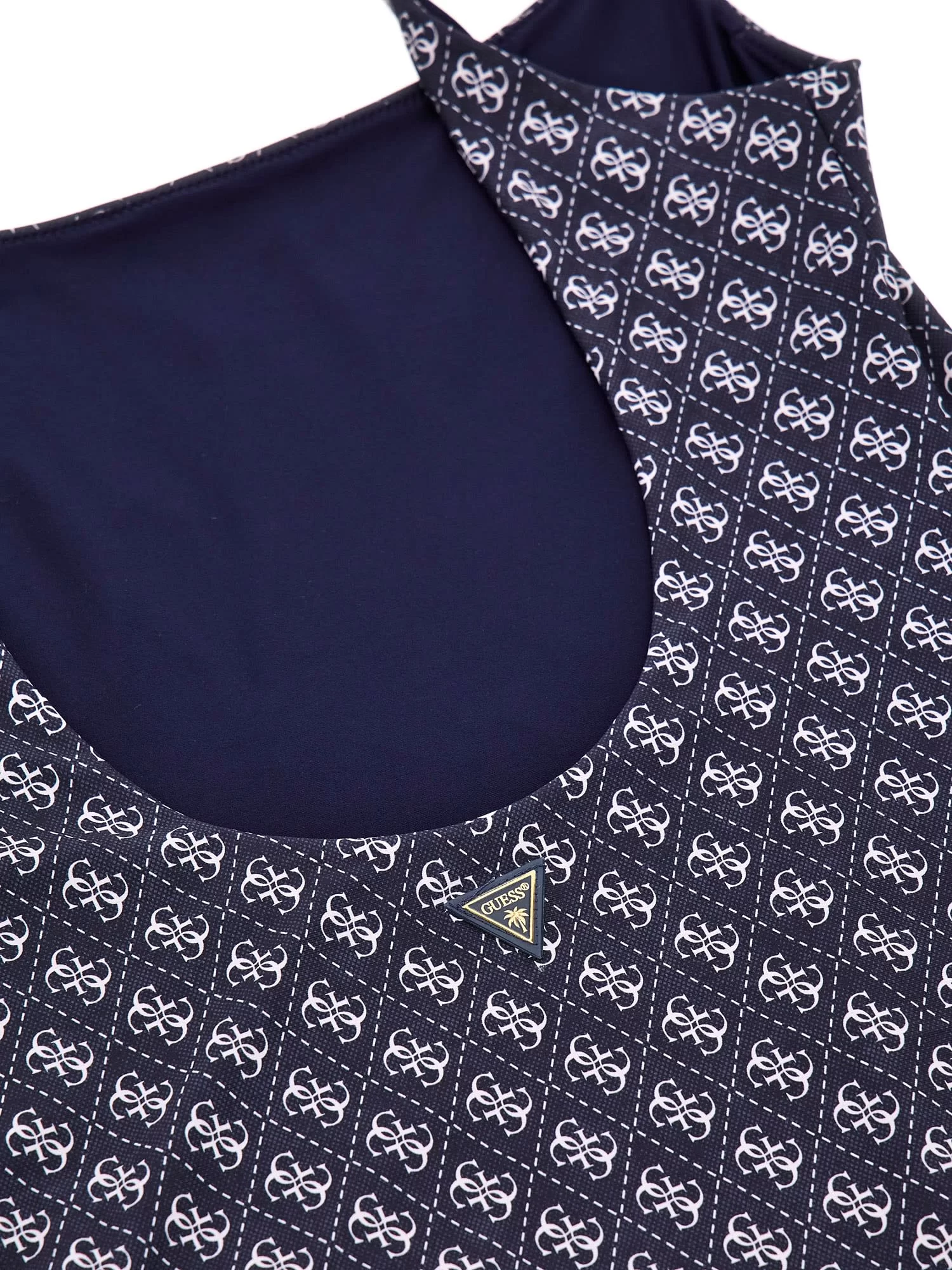 Guess ONE PIECE Kadın Mavi Mayo E5GJ45KCRL2-P7WY