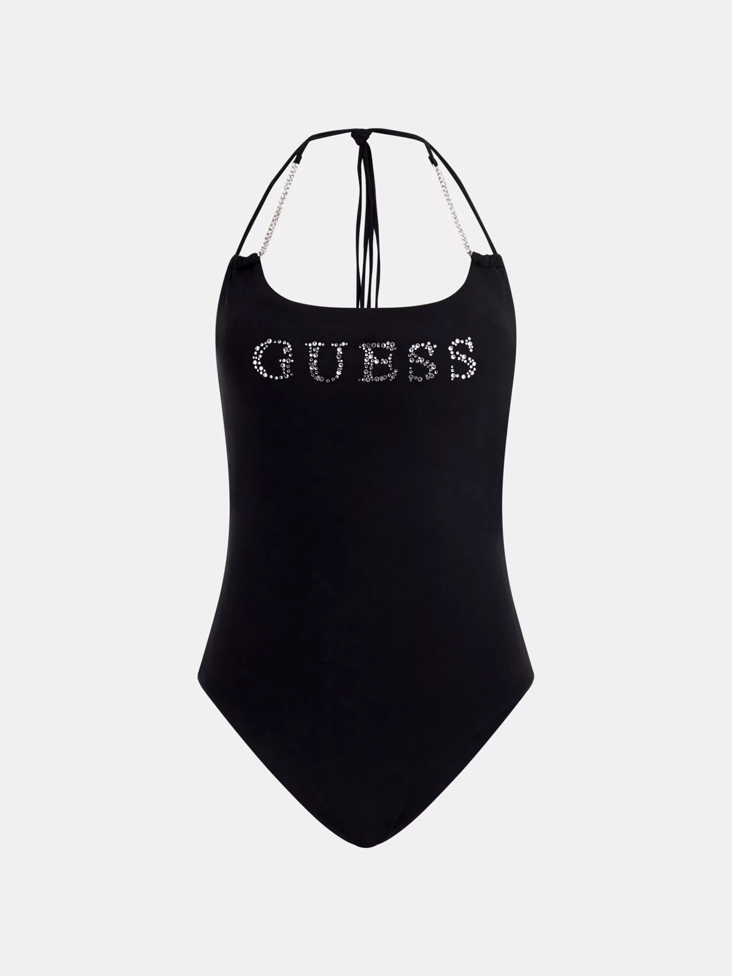 Guess GUESS LOGO ONE PIECE REM PAD Kadın Siyah Mayo E5GJ53MC040-JBLK