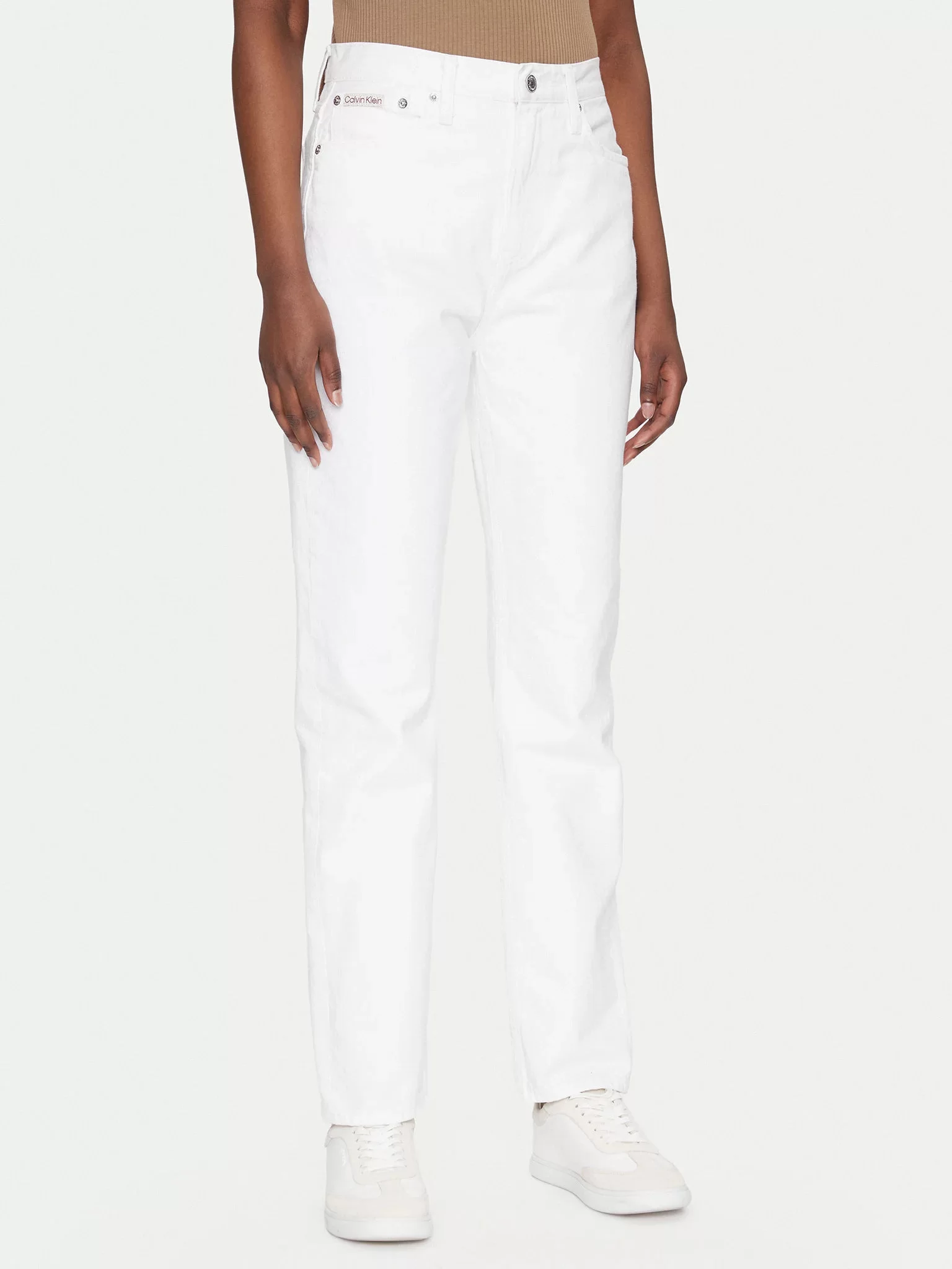 CK Jeans AUTHENTIC SLIM STRAIGHT Kadın  Pantolon J20J225136-1AA