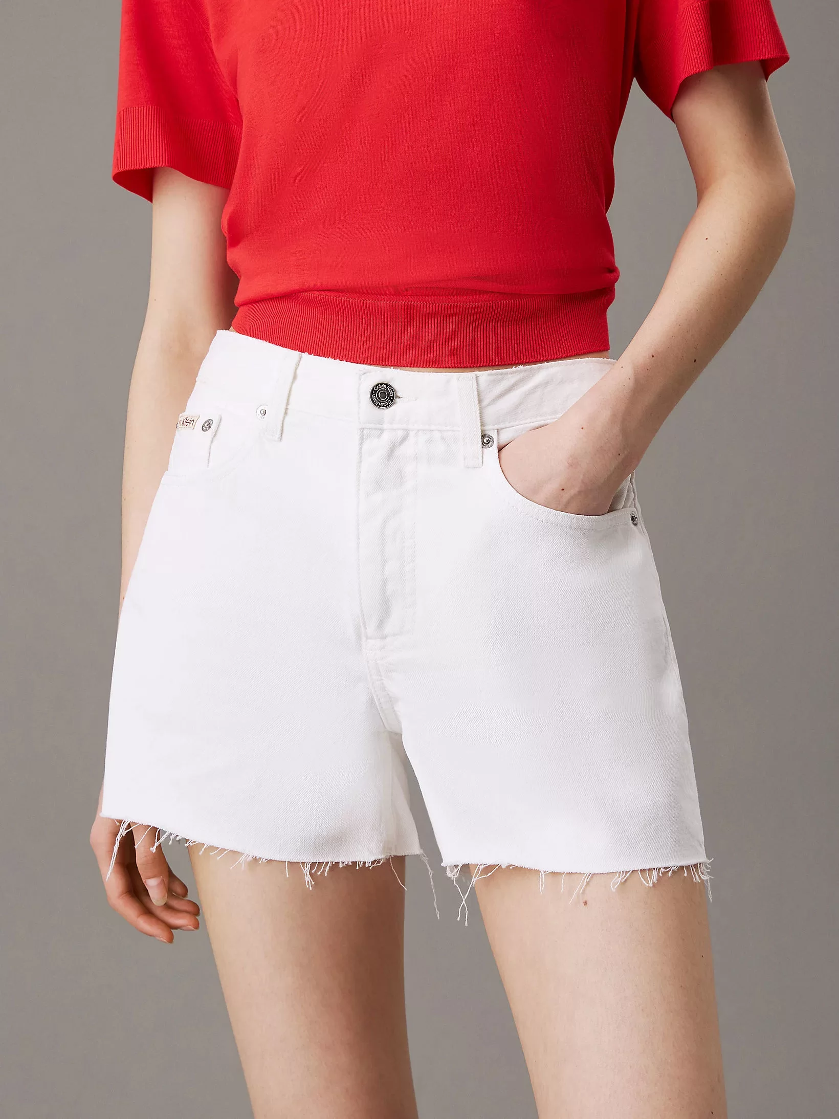 CK Jeans  Kadın Denim Mom Şort J20J225153-1AA