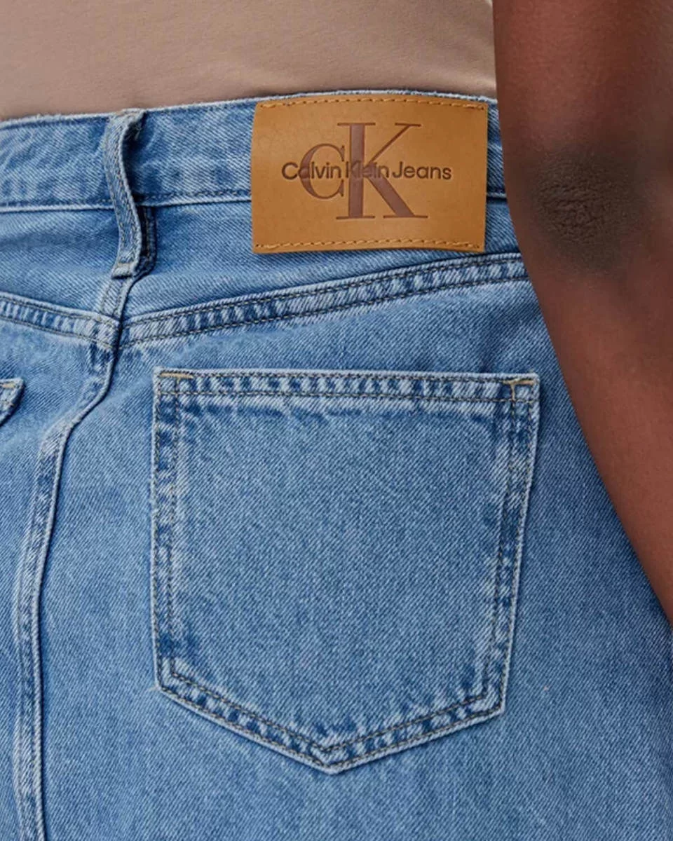 CK Jeans A-LINE MAXI DENIM SKIRT Kadın  Etek J20J225192-1AA