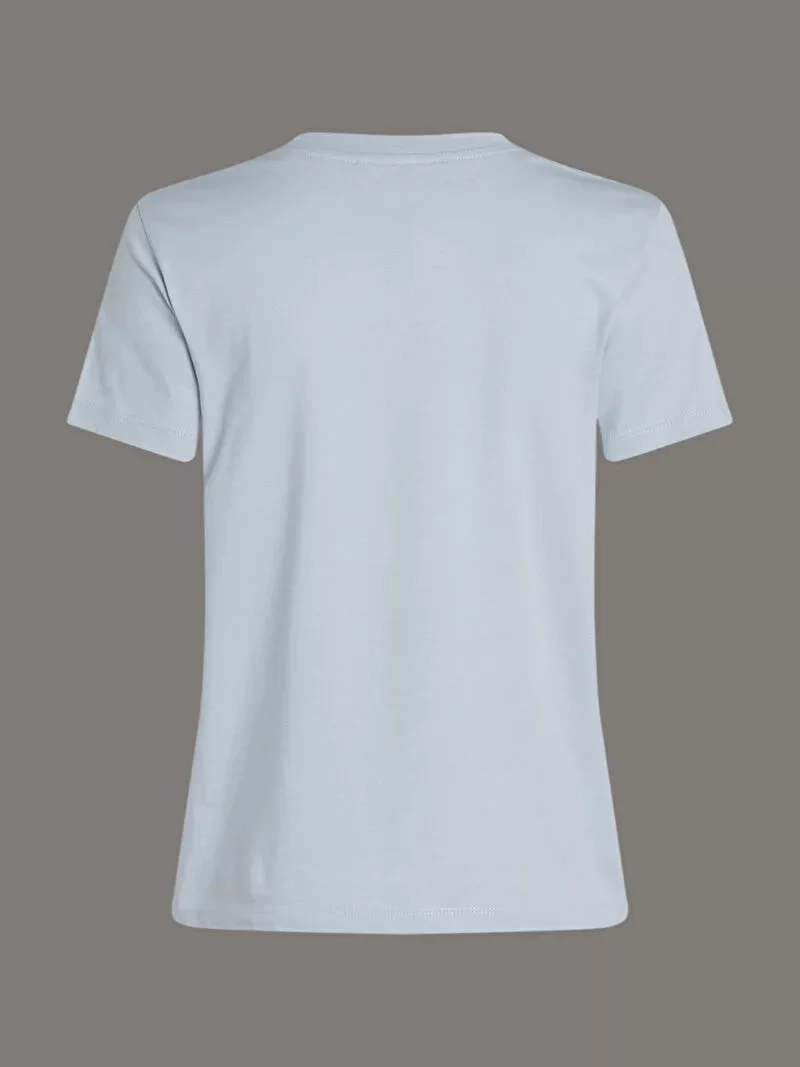 CK Jeans WOVEN LABEL REGULAR TEE Kadın  T-shirt J20J225243-CUI