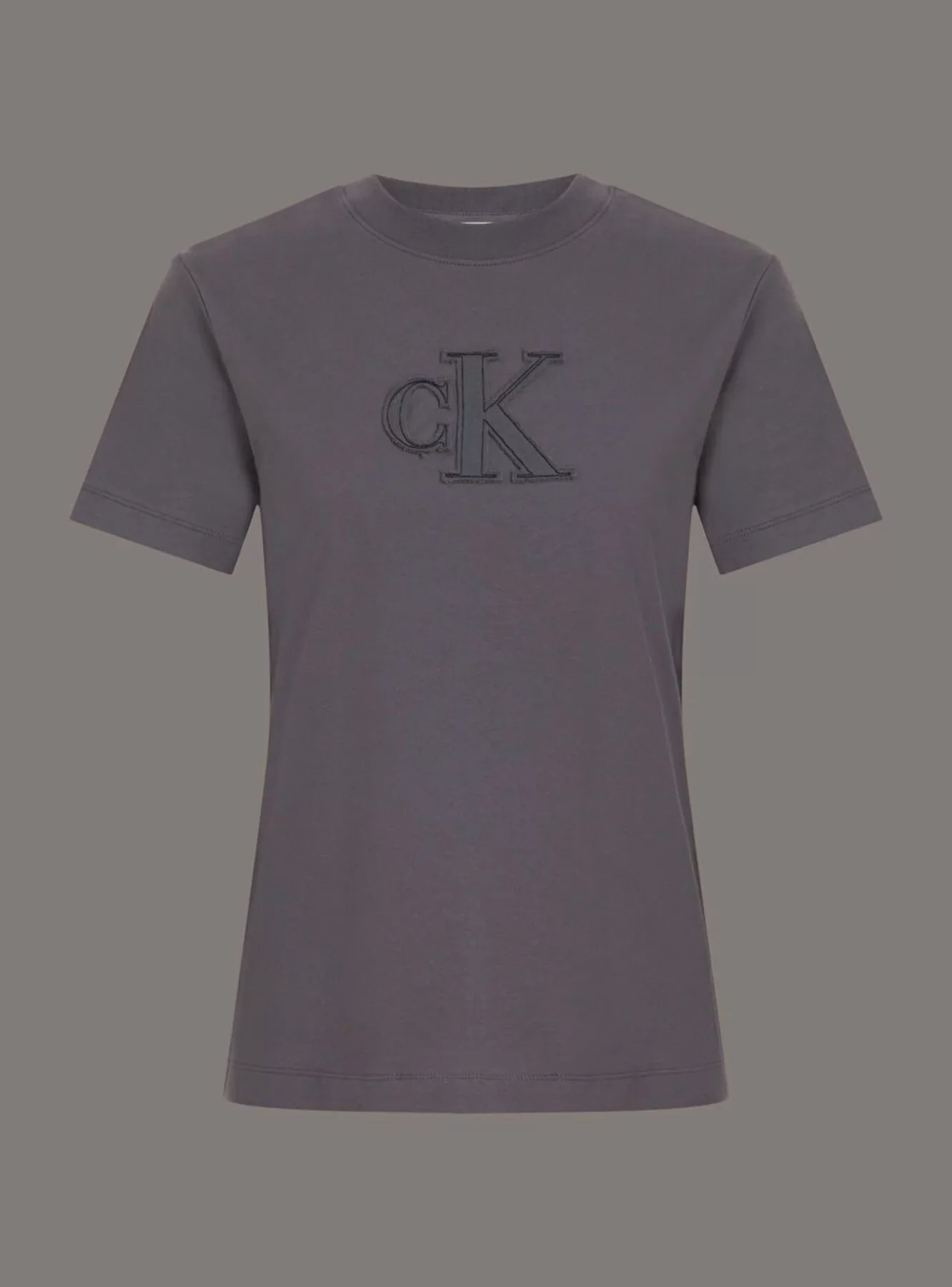 CK Jeans CK APPLIQUE REGULAR TEE Kadın  T-shirt J20J225256-AEA