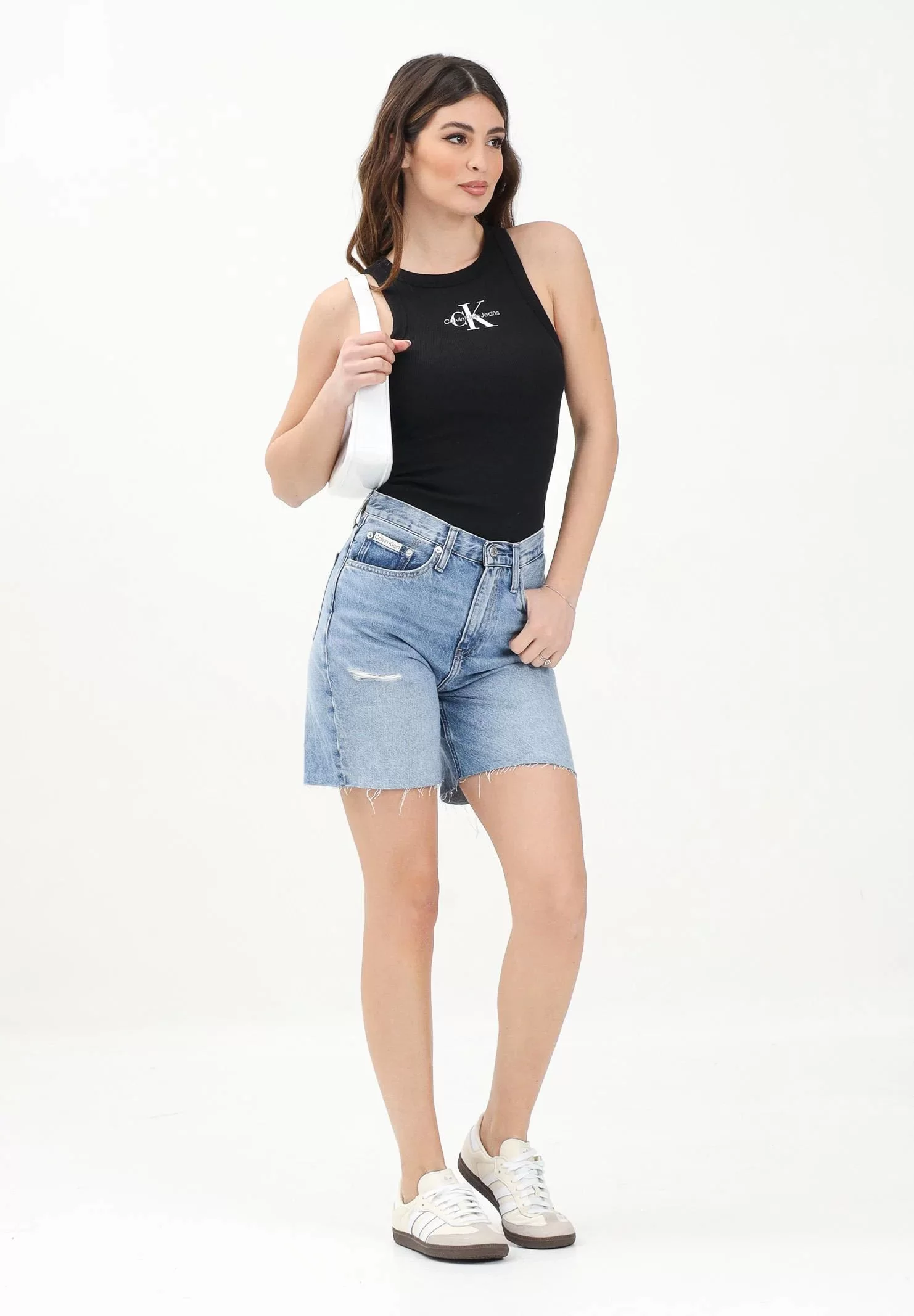 CK Jeans Kadın Denim Şort J20J225513-1A4