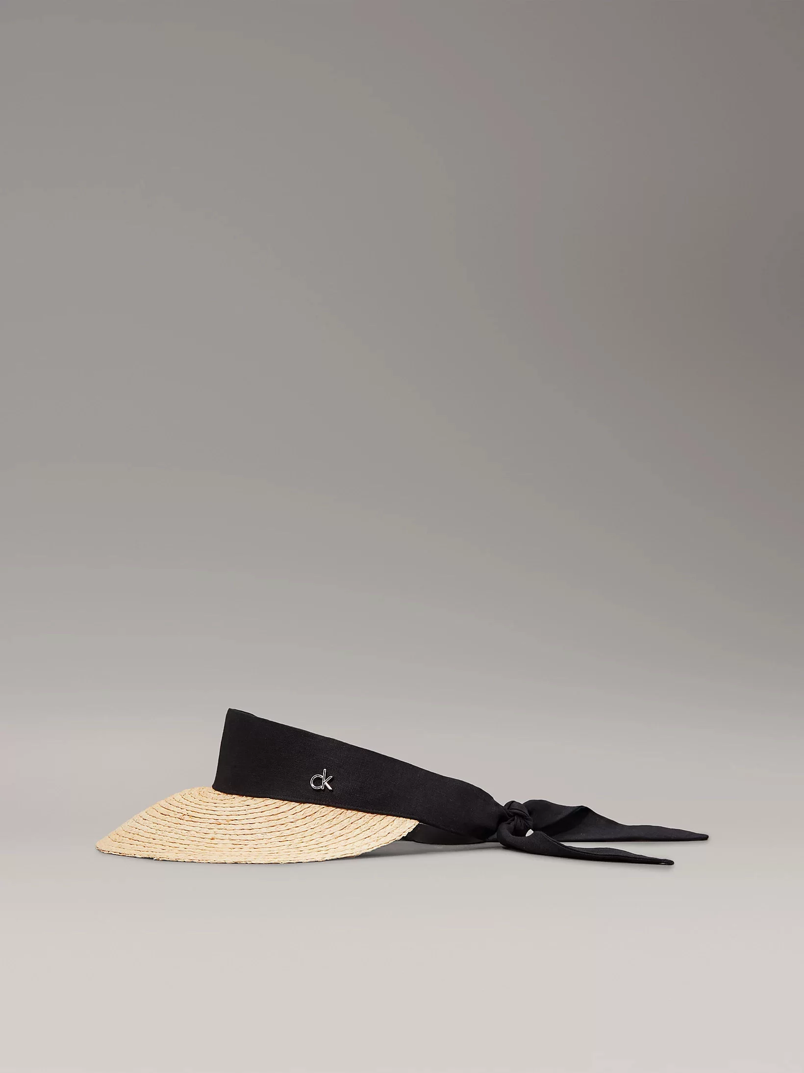 Calvin Klein CK LINEN HEADBAND STRAW VISOR Kadın  Şapka K60K612916-PDP