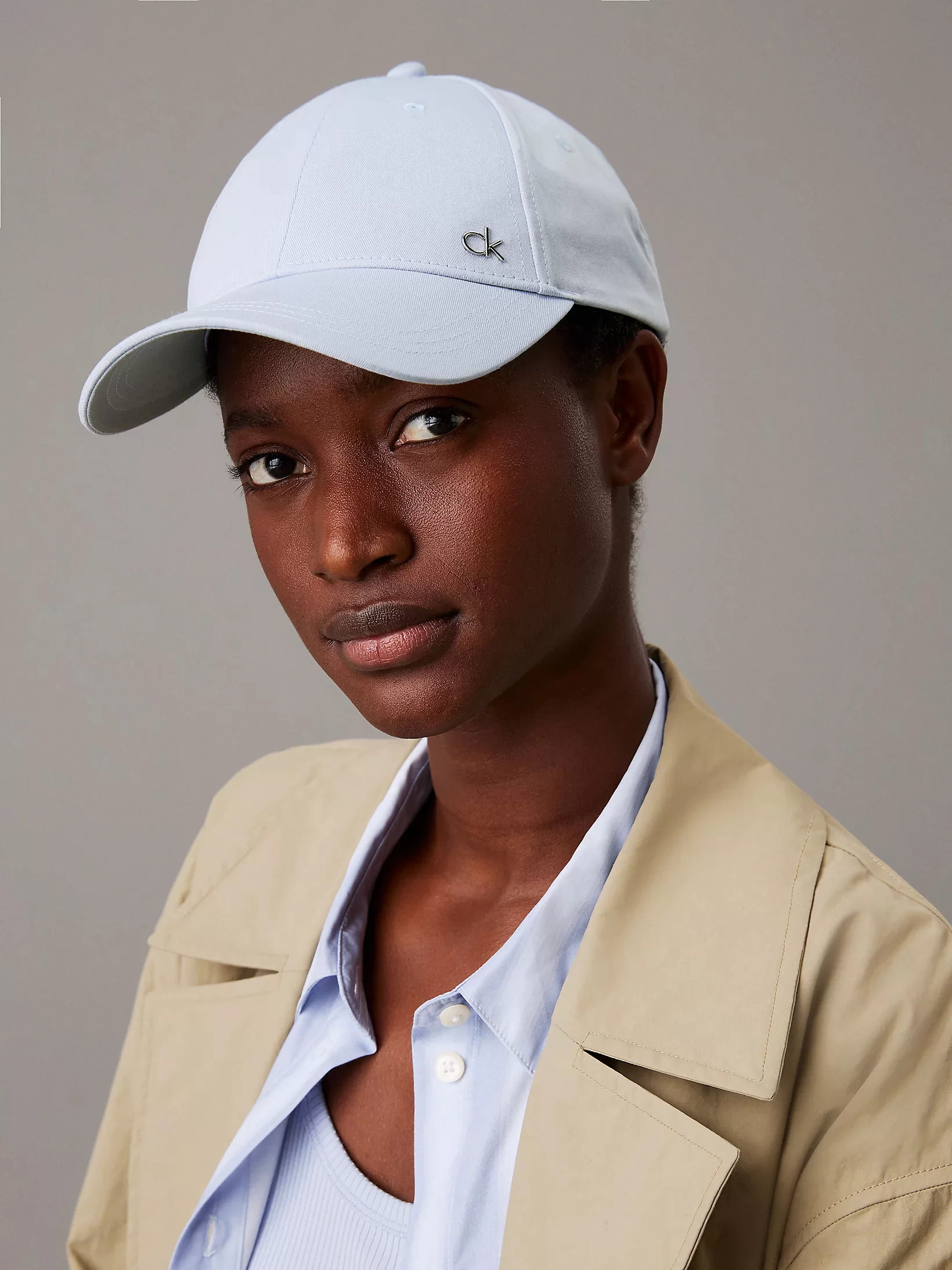 Calvin Klein CK METAL COTTON CAP Kadın  Şapka K60K613102-DWE