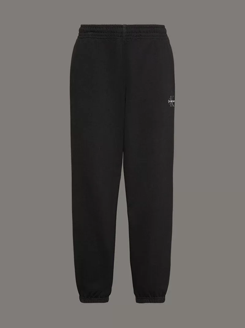 CK Jeans Kadın Monologo French Siyah Eşofman Altı LV047B235G-UB1
